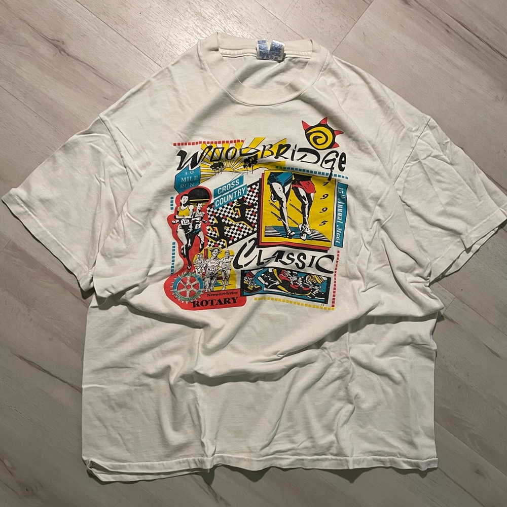 Vintage 90s Woodbridge HS Cross Country Tee